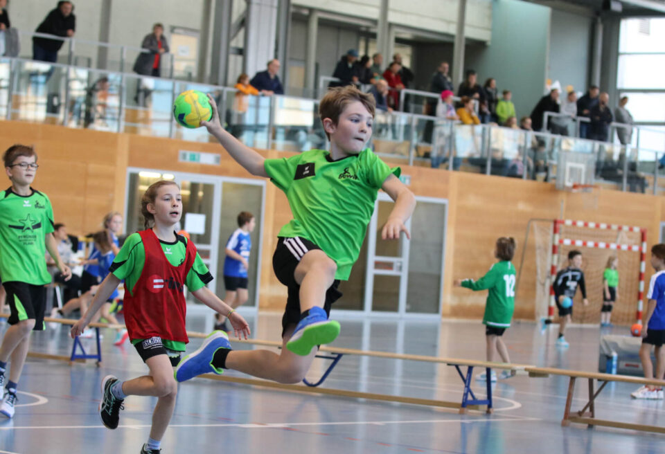 Sprungwurf von Junior